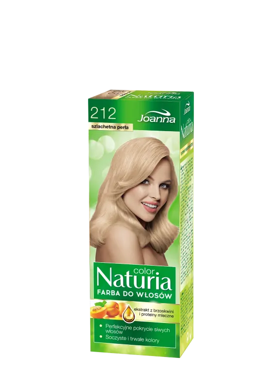 Joanna Naturia barva na vlasy 212 - perleťová blond - sleva ZL 5/26