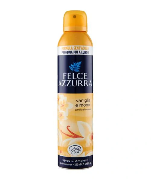 Felce Azzurra Osvěžovač vzduchu ve spreji s vůní vanilky a monii 250ml