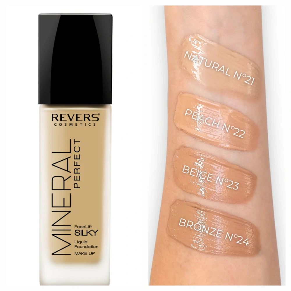 MINERAL PERFECT Matující make-up č.24-BRONZE