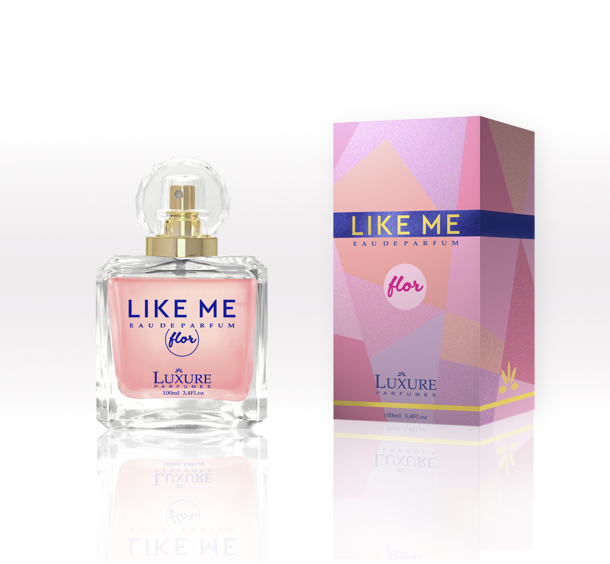 Luxure LIKE ME FLOR-Inspirováno vůní GIORGIO ARAMANI MY WAY FLORAL, dámská parfémová voda 100ml