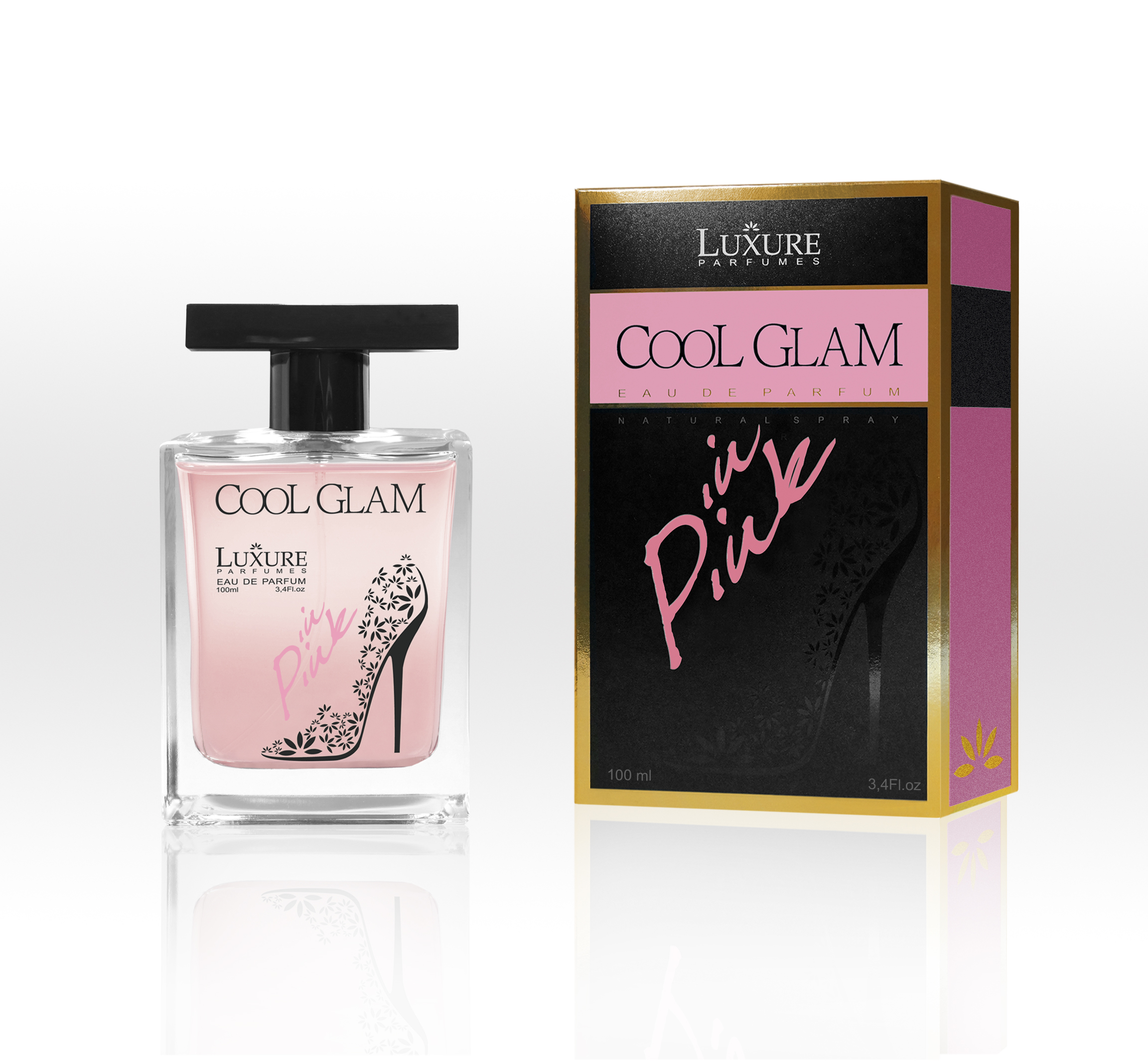 Luxure COOL GLAM IN PINK- CAROLINA HERRERA GOOD GIRL BLUSH, dámská parfémová voda 100ml