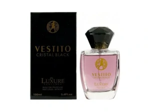 Luxure VESTITO CRISTAL BLACK-Inspirováno vůní VERSACE CRYSTAL NOIR, dámská parfémová voda 100ml