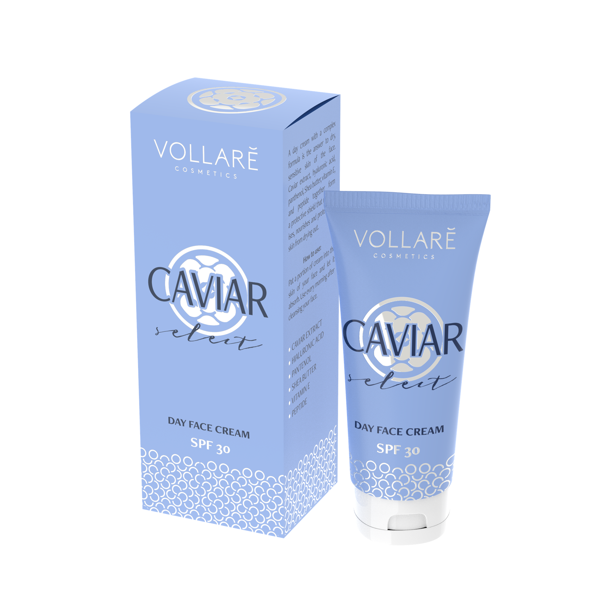 CAVIAR denní pleťový krém 50 ml.Vollare - sleva ZL 2/26