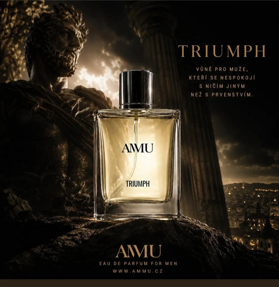 Triumph-Inspirováno vůní PACO RABANNE INVICTUS, pánská parfémová voda 50ml zn. Ammu